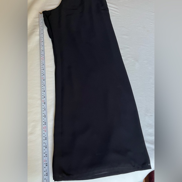 Black light and soft viscose blend pants loose summer coctail style loose pants - Picture 13 of 16